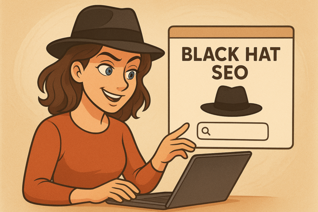 Black hat seo : techniques dangereuses et risques en 2025