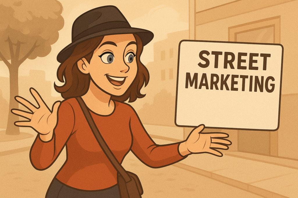 Street marketing : révolutionnez votre communication urbaine en 2025
